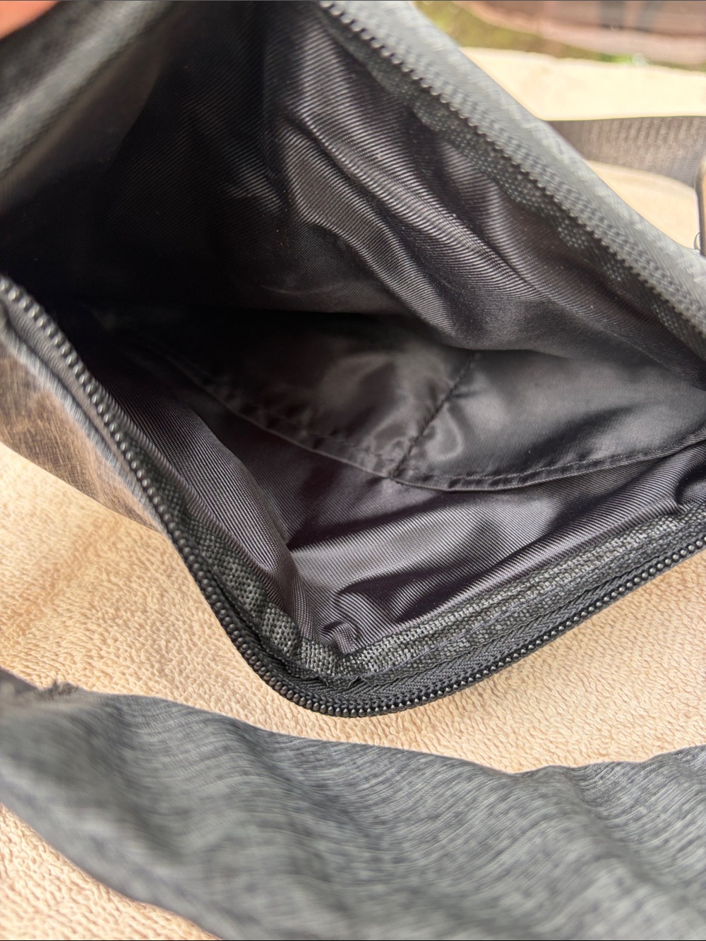Wander Plus Charcoal Gray Sling Belt Bag - Picture 7 of 7